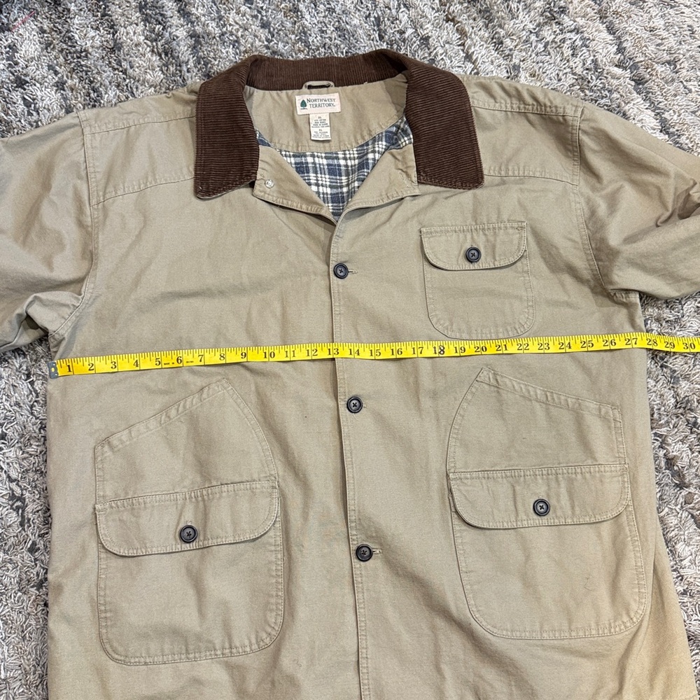 Northwest Territor barn field Jacket with Brown coudory Collar jacket sz XL - Picture 9 of 11